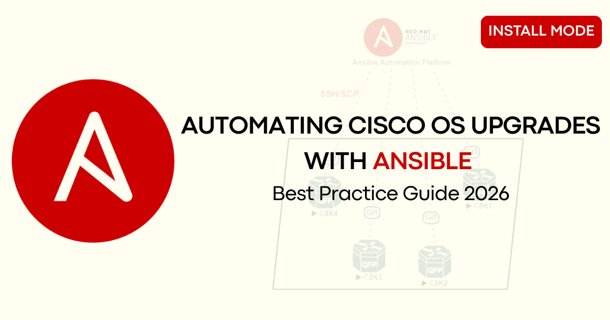 Automating Cisco IOS Upgrades: A Step-by-Step Ansible Guide (INSTALL MODE)